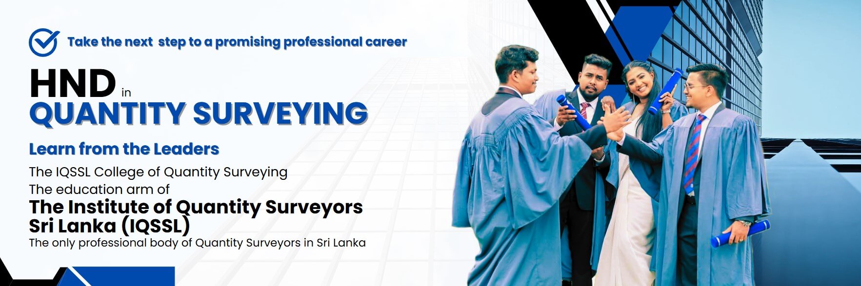 HND in quantity surveying in Sri Lanka